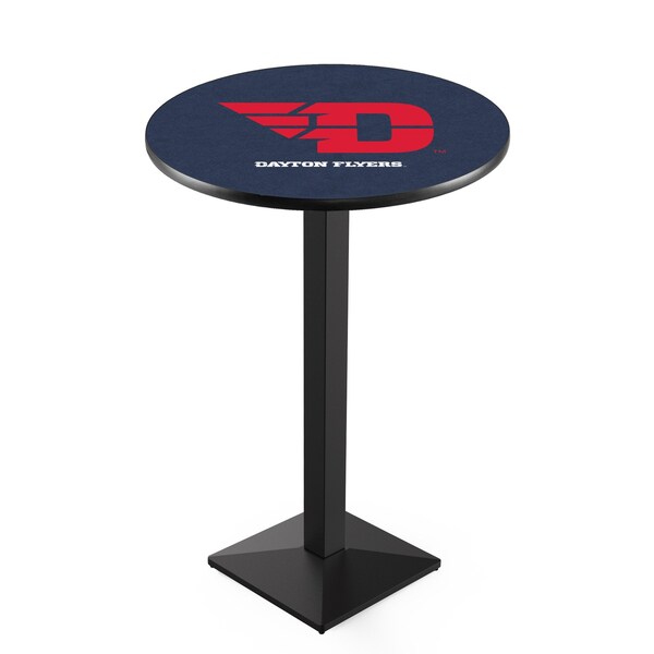 36" Blk Wrinkle University of Dayton Pub Table